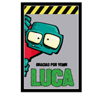Stickers rect. gdes. Zombies 10u Pers